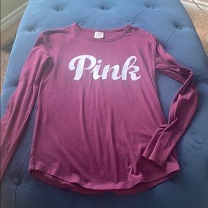 Pink Long Sleeve Tee